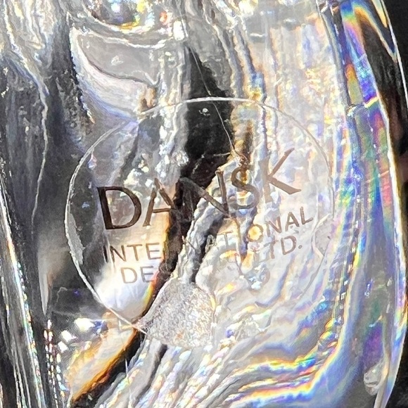 Dansk Crystal Rosebud Paperweight - Picture 7 of 7